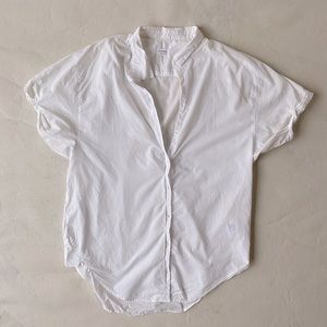 White cotton blouse